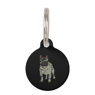 French Bulldog Dog Mummy Halloween Costume Dog Lov Pet Tag