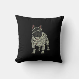 French Bulldog Dog Mummy Halloween Gift Cushion