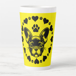 French Bulldog Dog Owner Latte Mug