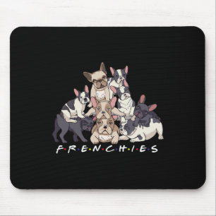 French Bulldog Dog Owner Women Men  Mouse Pad