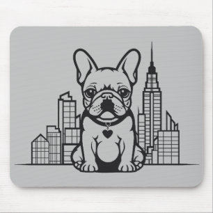 French Bulldog Dog Pet Animal World Furry Friend  Mouse Pad