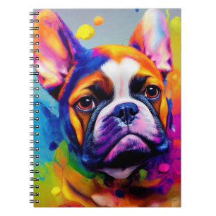 French Bulldog Dog Pet Cute Adorable Animal Compan Notebook