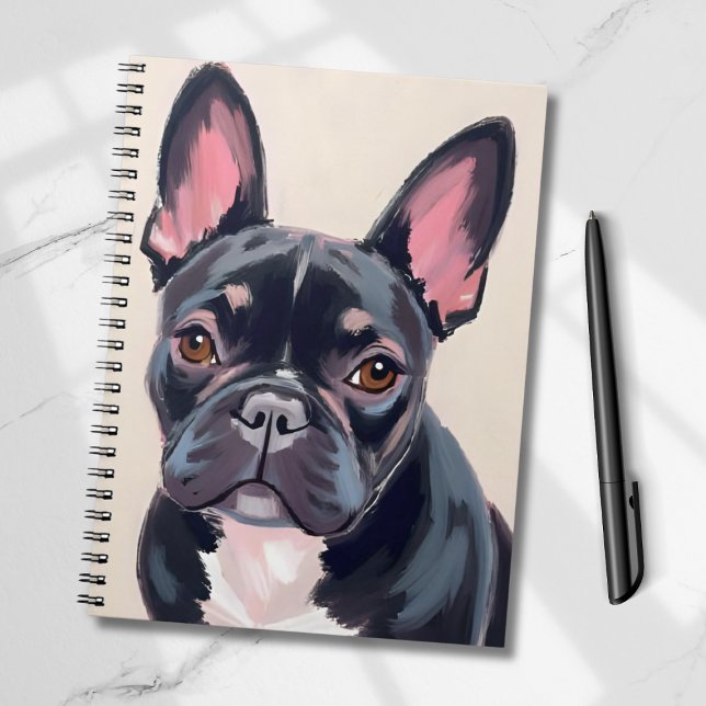French Bulldog | Dog Pet Painting Notebook (Creator Uploaded)