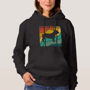 French Bulldog Dog Vintage Pet Lover Hoodie