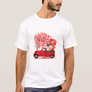 French Bulldog Dogs On Truck T-Shirt