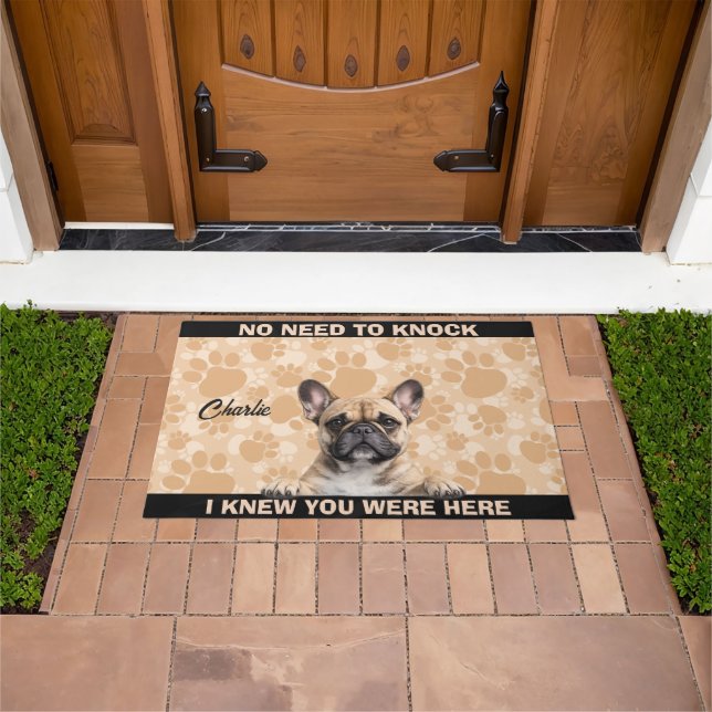 FRENCH BULLDOG DOORMAT (Outdoor)