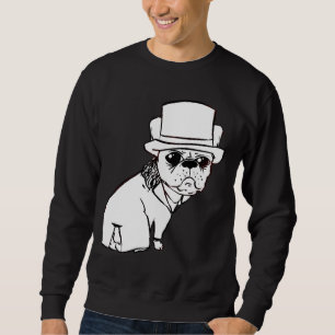 French Bulldog Duke Outline Sweatshirt