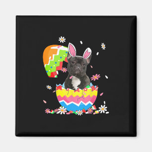 French Bulldog Egg Easter Day Dog Dad Dog Mum 1  Magnet