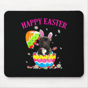 French Bulldog Egg Easter Day Dog Dad Dog Mum Mouse Pad