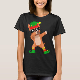 French Bulldog Elf Christmas T-Shirt