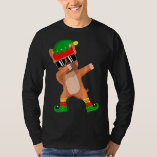 French Bulldog Elf Christmas T-Shirt