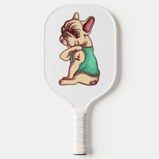 French Bulldog Face Padde Pickleball | Cute Itém  Paddle