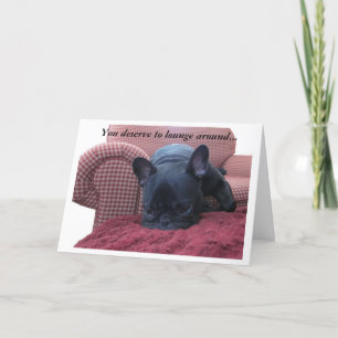 French Bulldog Father's Day Card