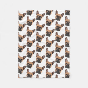 French Bulldog Fleece Blanket