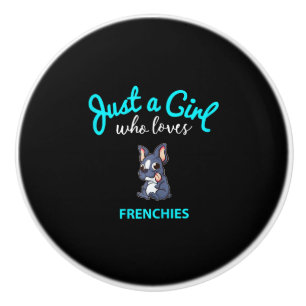 French Bulldog For Girls Kids French Bulldog Ceramic Knob