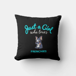 French Bulldog For Girls Kids French Bulldog Cushion