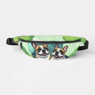 French Bulldog Französische Bulldogge Zwillinge Bum Bags