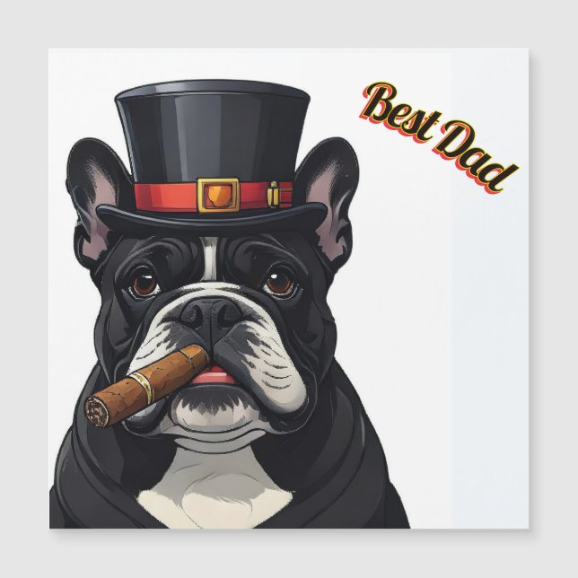 French Bulldog French Bulldog Cigar (Front)