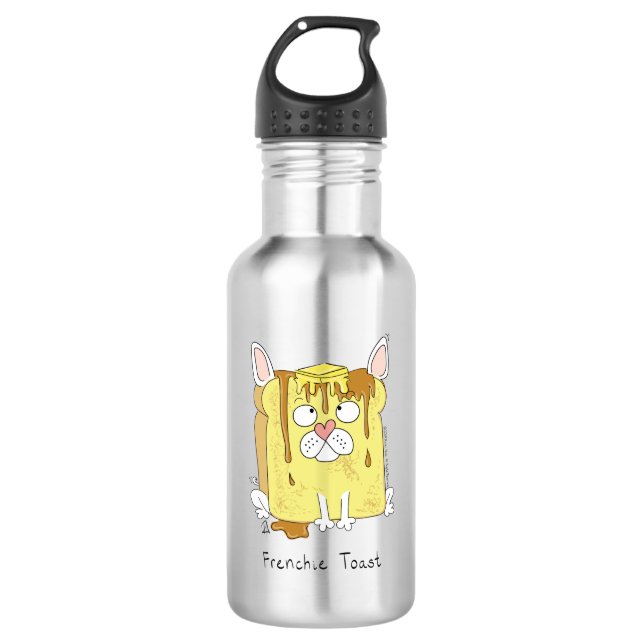 French Bulldog Frenchie Cute Dog 532 Ml Water Bottle (Front)