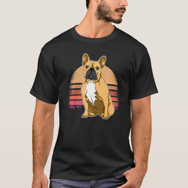 French Bulldog Frenchie Dog Breed  160 T-Shirt (Front)