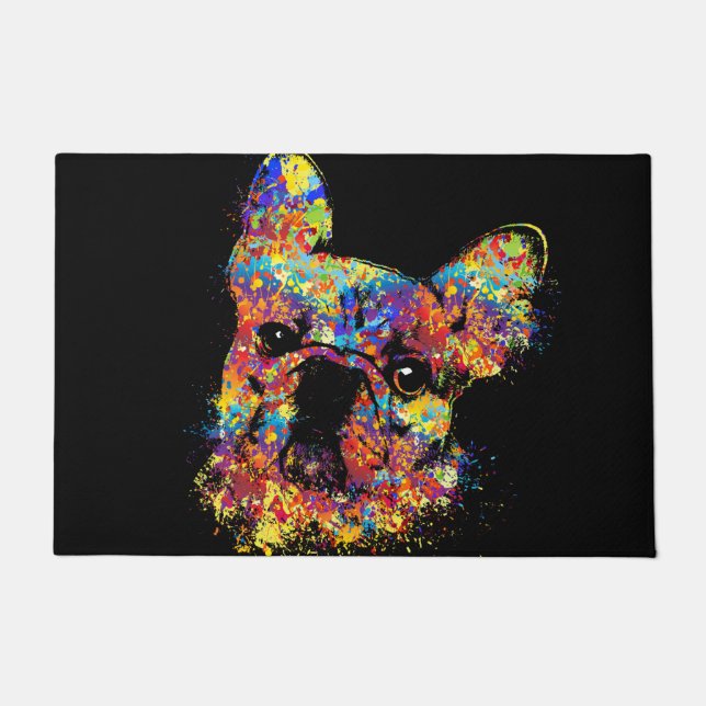 French Bulldog -Frenchie Dog Doormat (Front)