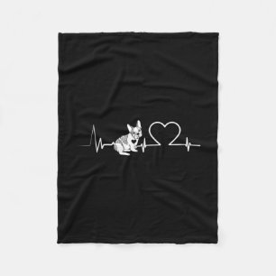 French Bulldog Frenchie Dog Owner  Fleece Blanket