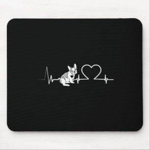French Bulldog Frenchie Dog Owner Mouse Pad