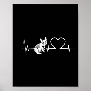 French Bulldog Frenchie Dog Owner Poster