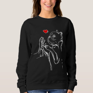 French Bulldog Frenchie Love Cute Dog Sweatshirt