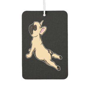 French Bulldog Frenchie Lovely Yoga Cute Dog Gift Car Air Freshener
