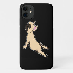 French Bulldog Frenchie Lovely Yoga Cute Dog Gift iPhone 11 Case