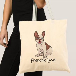 French Bulldog Frenchie Mum Dog Lover Dad Puppy Tote Bag