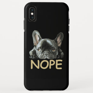 French Bulldog   Frenchie Nope Gifts Case-Mate iPhone Case