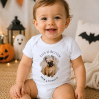 French Bulldog Frenchie Photo Life Is Better baby