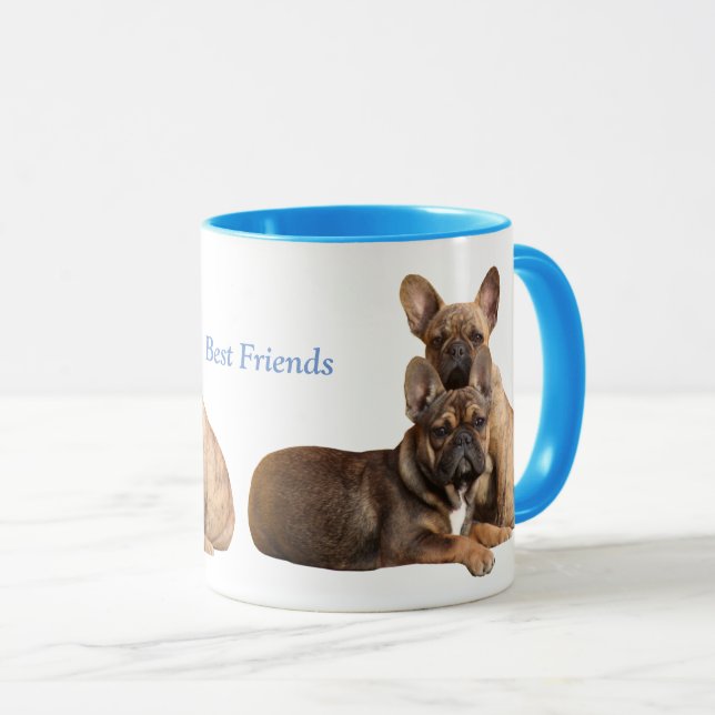 French Bulldog Friends French Bulldog Mug (Front Right)