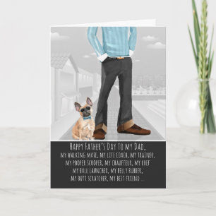 French Bulldog from the Dog Father's Day Card