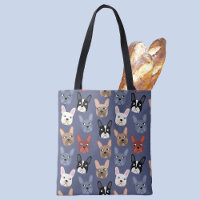 French Bulldog Fun Blue