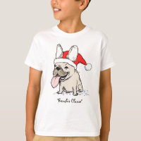 French Bulldog Funny Frenchie Dog Santa Clause