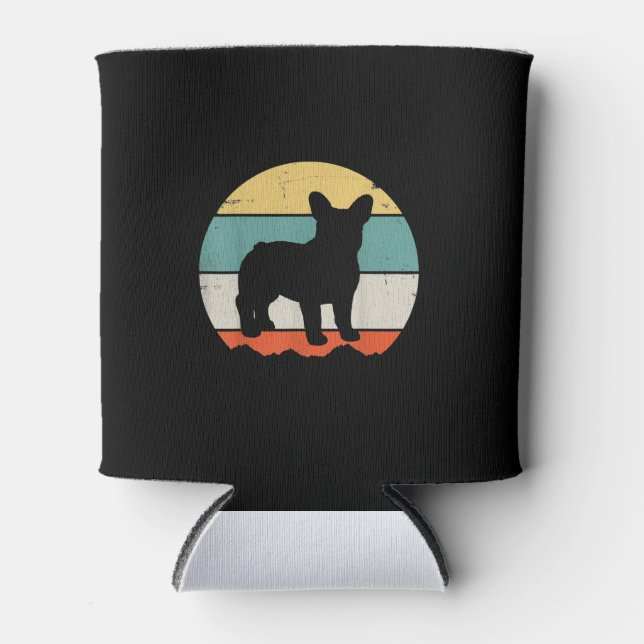 french bulldog | gift girls kids french bulldog can cooler (Front)