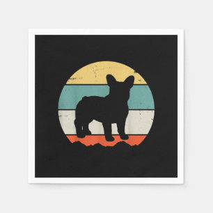 french bulldog   gift girls kids french bulldog napkin