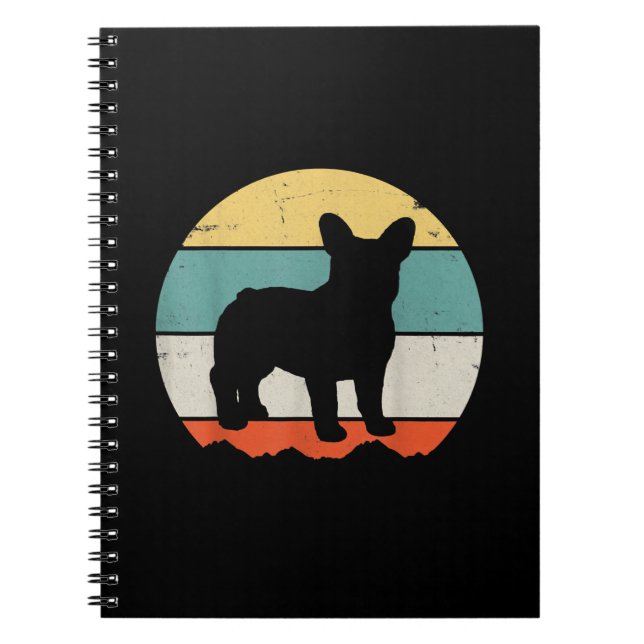 french bulldog | gift girls kids french bulldog notebook (Front)