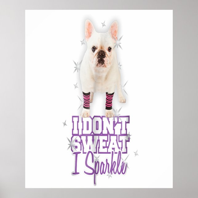 French Bulldog Gift Poster (Front)