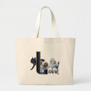 French Bulldog Gifts Large Tote Bag