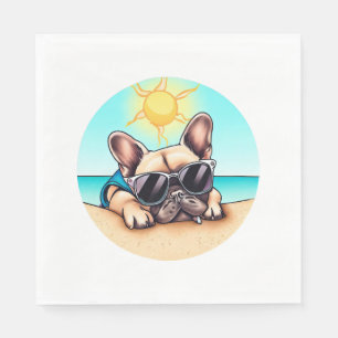 French Bulldog Gifts Napkin
