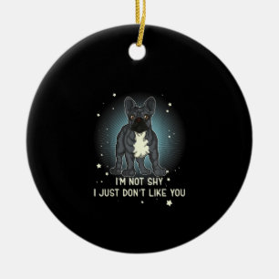 French Bulldog Gifts Women Men Kids Ceramic Ornament
