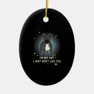 French Bulldog Gifts Women Men Kids Ceramic Ornament