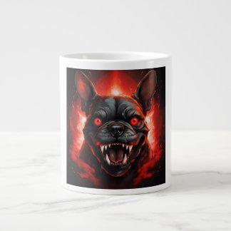 French Bulldog Gone Wrong Large Coffee Mug
