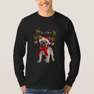 French Bulldog Gorgeous Reindeer Christmas Tree T-Shirt