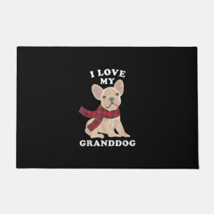 french bulldog grandma xmas gift doormat