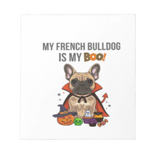 French Bulldog Halloween Costume  My French Bulldo Notepad